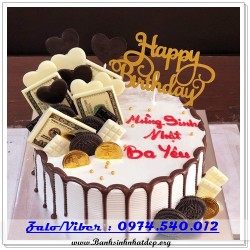 Mẫu Bánh Sinh Nhật Đẹp - A573